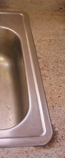 putty stains on granite countertop