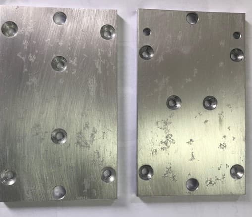 flaking hardcoat anodizing