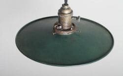 rusty metal lamp shade 9