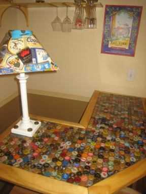 dw bottlecap table