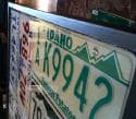 sb license plate table s