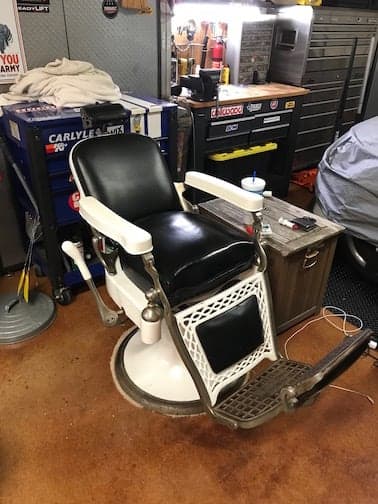 barber chair -25c