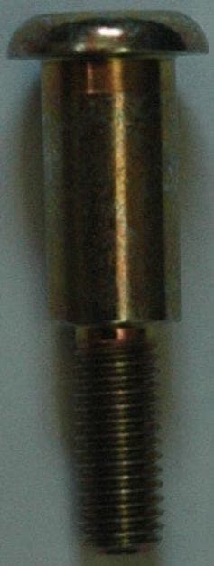 zinc or cadmium yellow finish on shoulder bolts