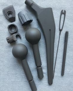 titanium anodized parts