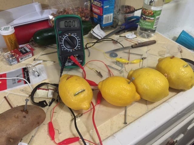 lemon battery