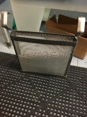 electroplating shielding basket