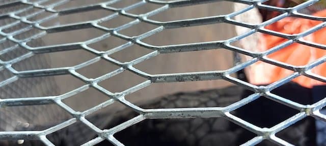 galvanized gothic mesh ac