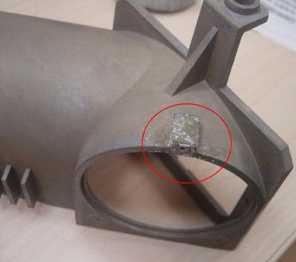 corrosion on magnesium casting