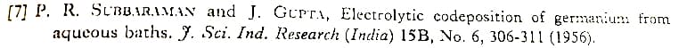 electrolytic codeposition of germanium from aqueous baths