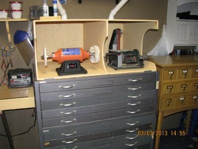 hobby sanding and buffing setup