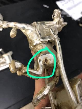 cyanide stains on brass-1f