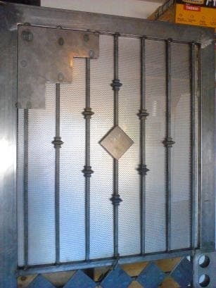 steel security door