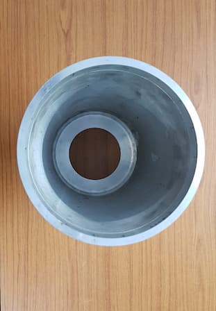 aluminum component for silver plating 61191-1b