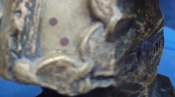 red spots when bronze casting