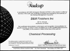 BM Finishers Nadcap cert