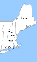 newengland map